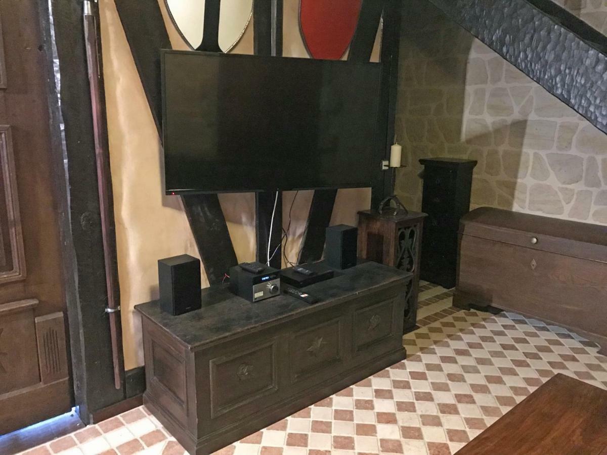Ferienwohnung Wachstube Mit 3 Schlafraeumen Im Rittergut Leppersdorf Wachau Exterior photo